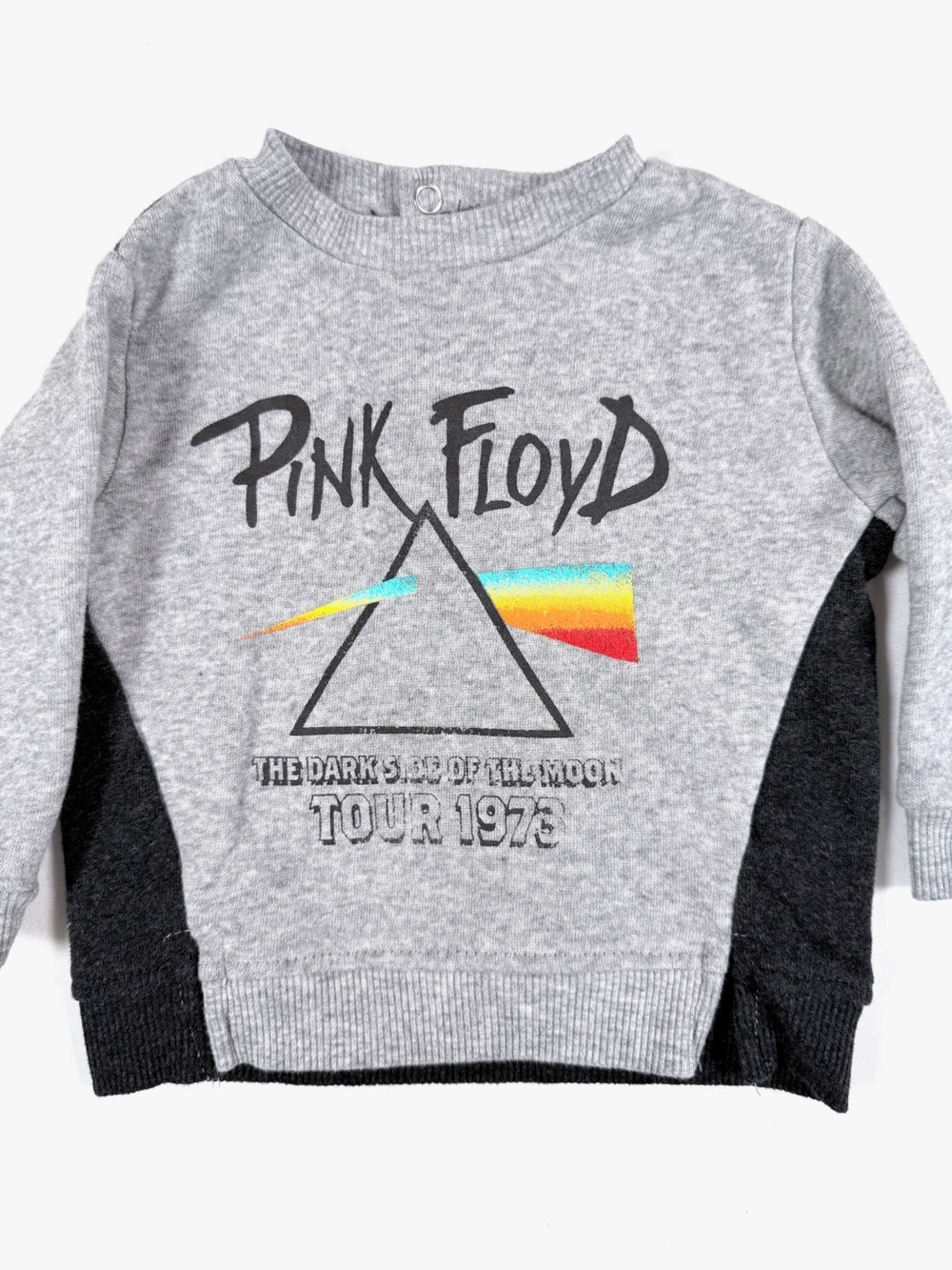 PINK FLOYD The Dark Side Of The Moon Tour 1973 Sweatshirt Graphic Pullover 6-9M - Picture 2 of 8